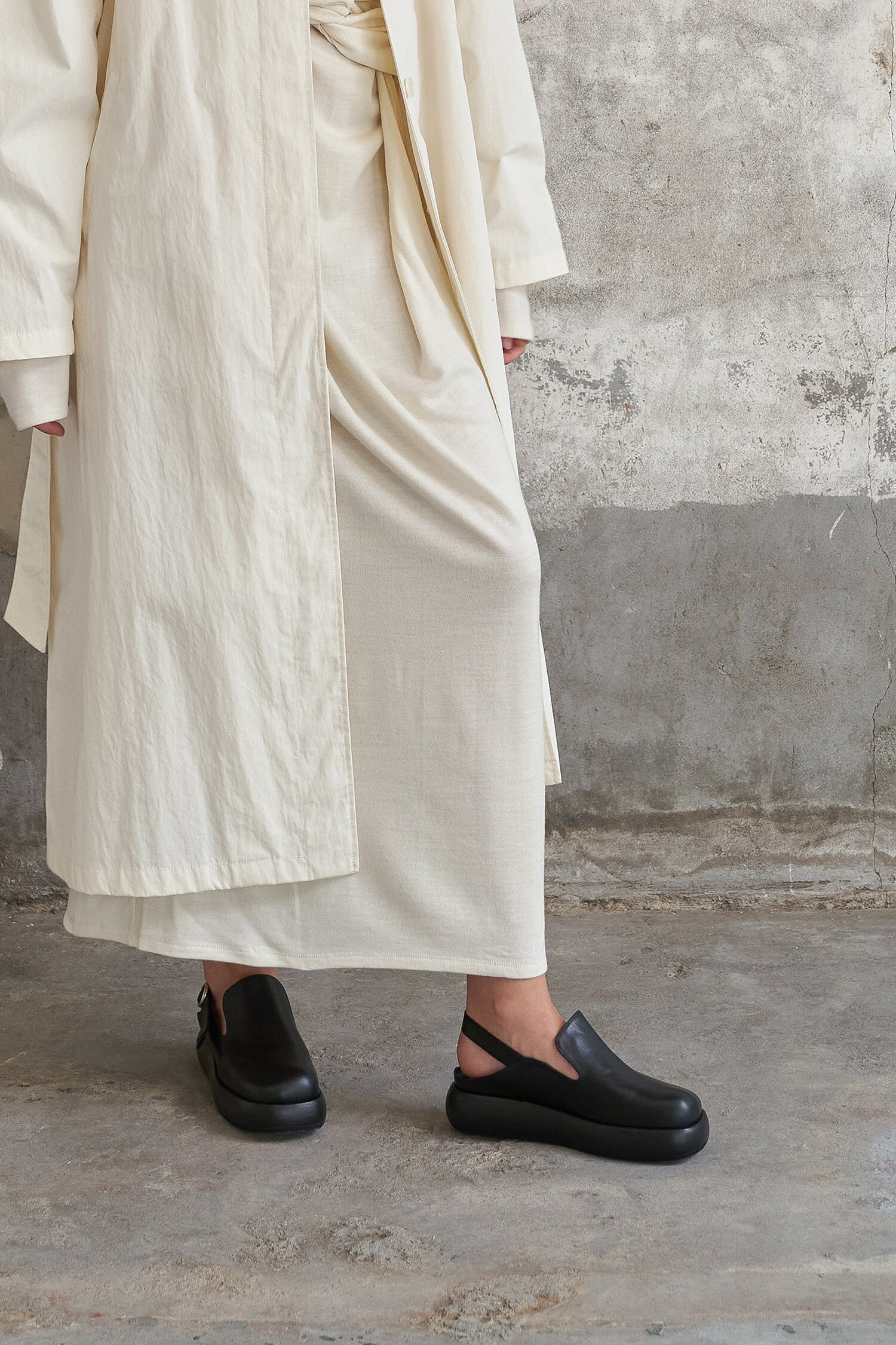 Lisa Clogs Leather Black