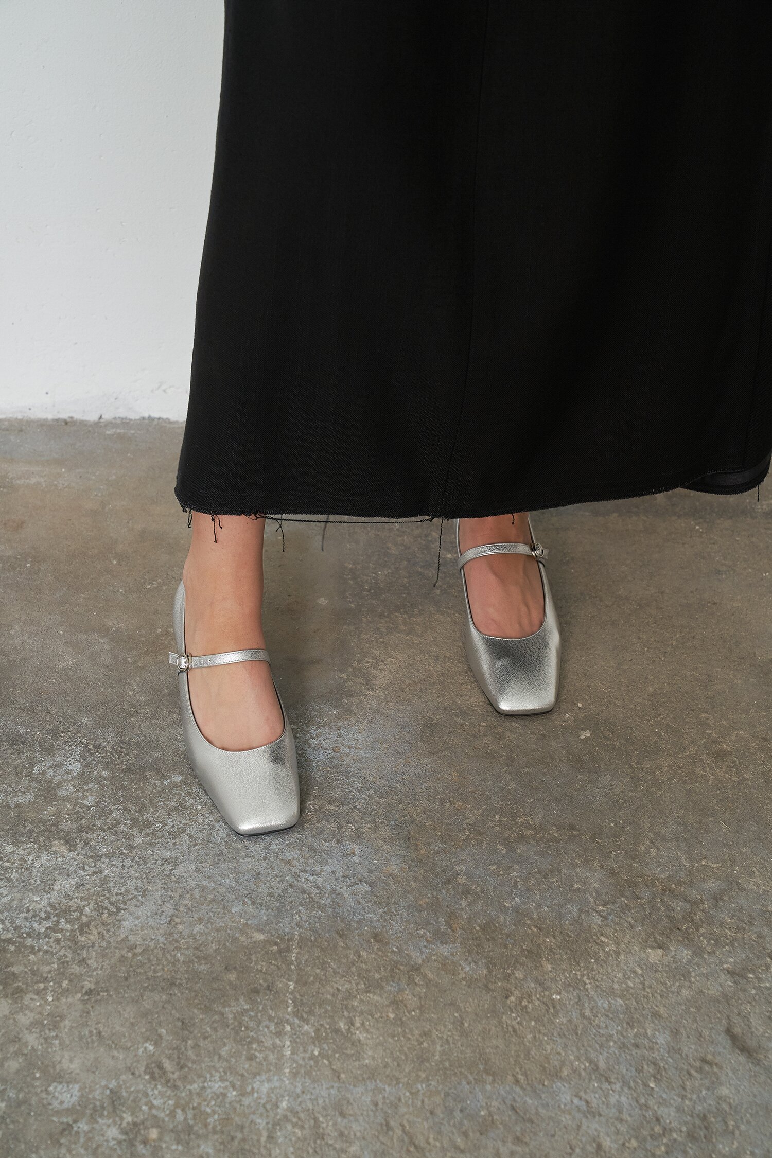 Julia Two-Way Pumps Silver