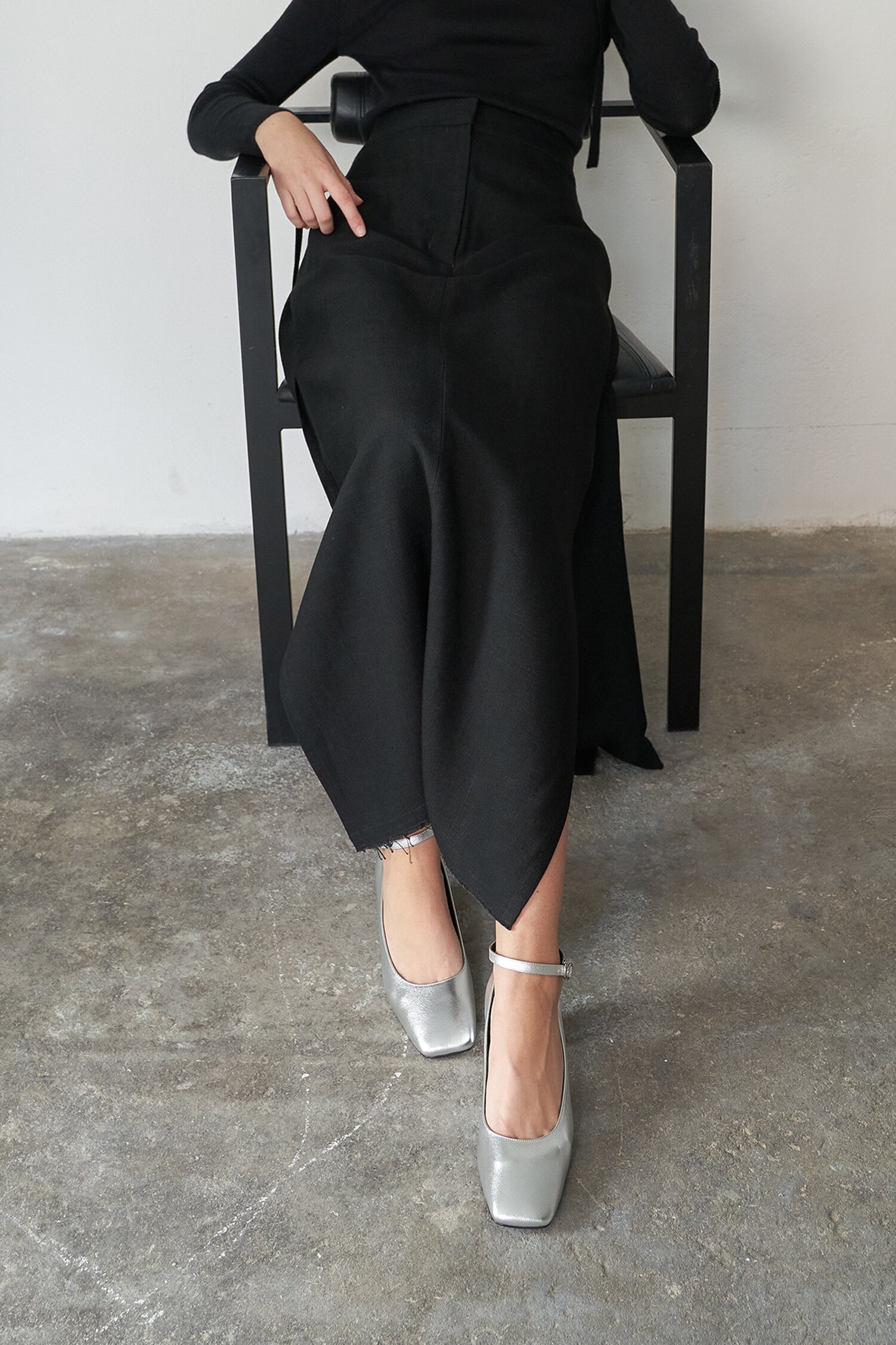 Julia Two-Way Pumps Silver