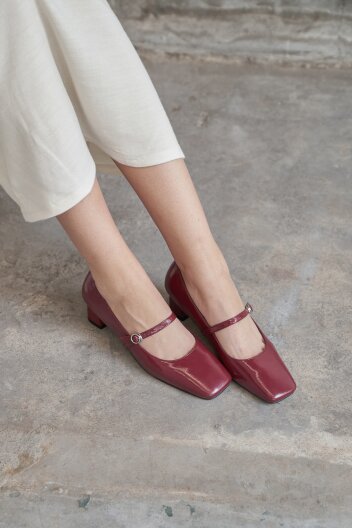 Julia Two-Way Pumps Wine줄리아 투웨이펌프스 와인