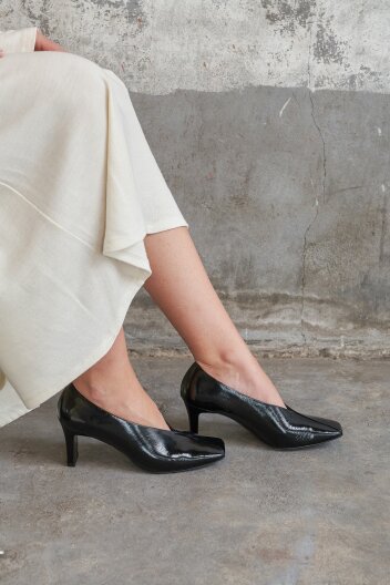 Sasha Pumps Leather Black사샤펌프스 블랙