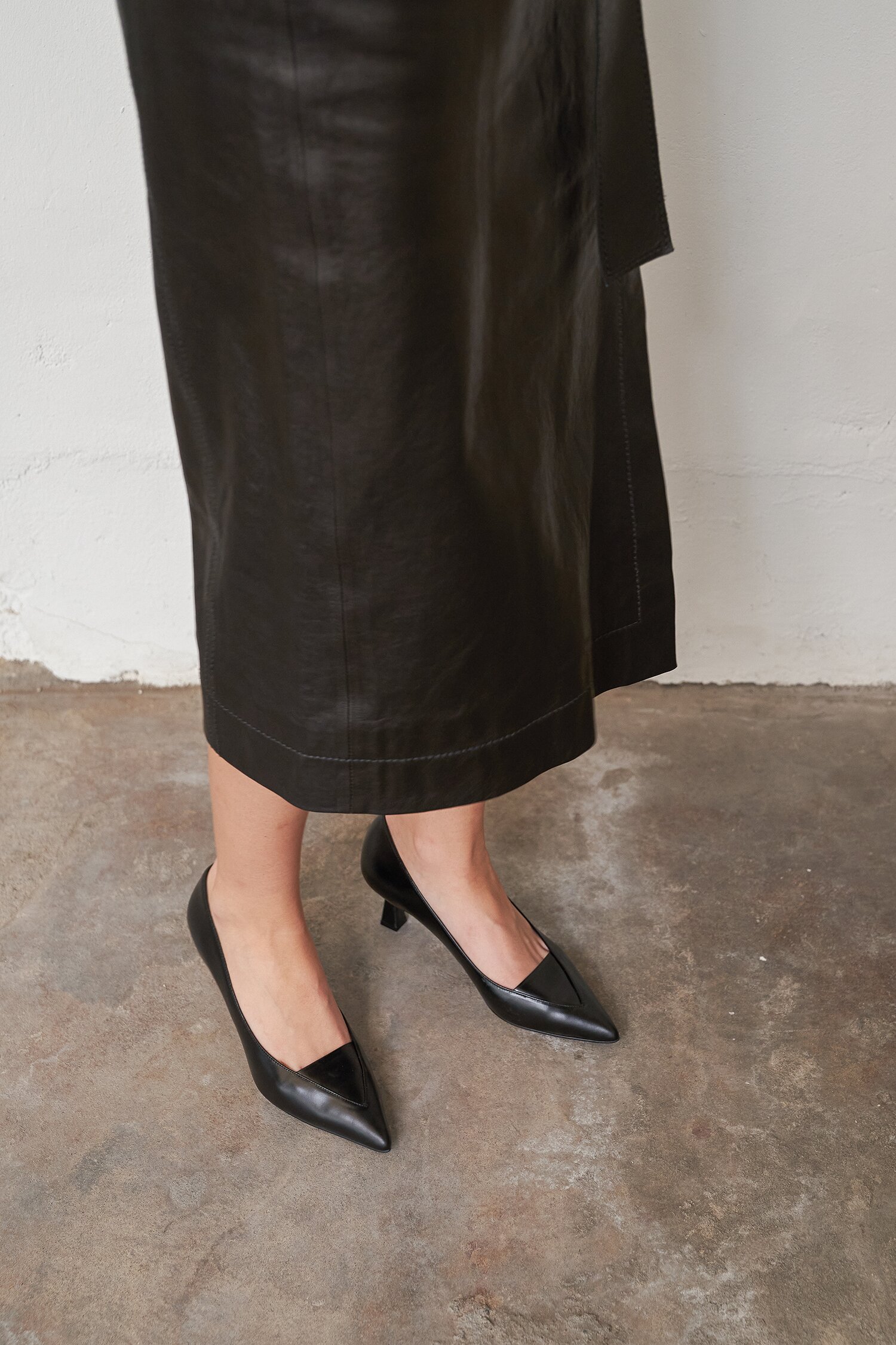 Nana Pumps Leather Black