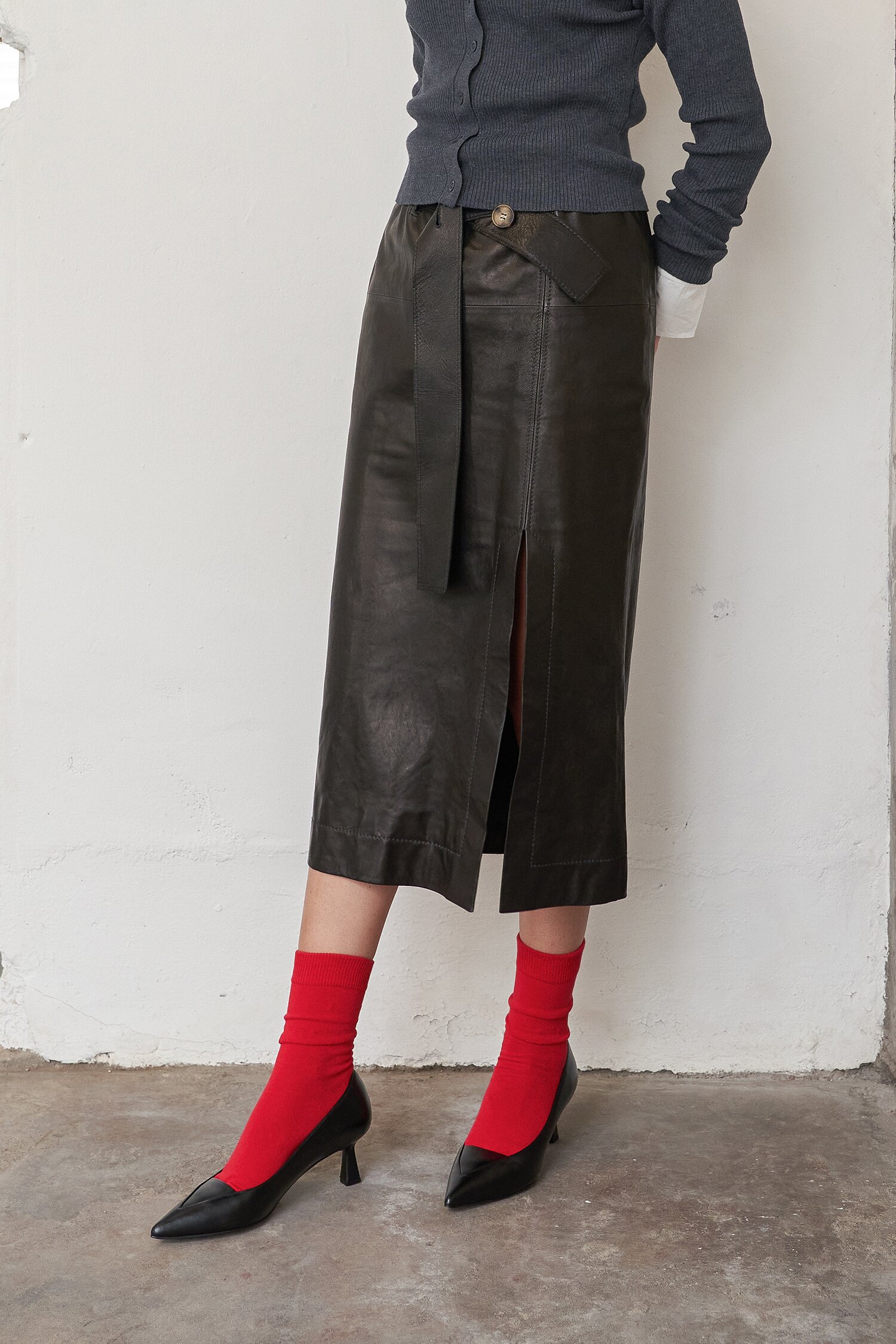 Nana Pumps Leather Black