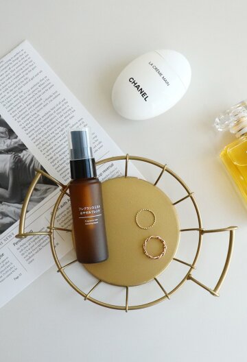 life luxe 골드 와이어 라운드 소품트레이