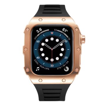 발렌티노루디 VRA21045-02SRG 애플워치 호환 스트랩 풀커버 일체형 실리콘밴드 8 7 6 SE 5 4