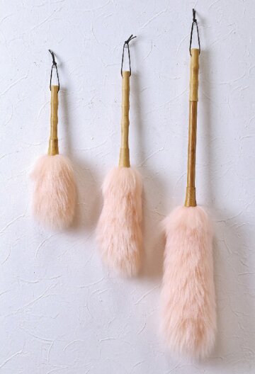 ECO GREEN! 천연 양모 울 먼지떨이 먼지털이개 4종