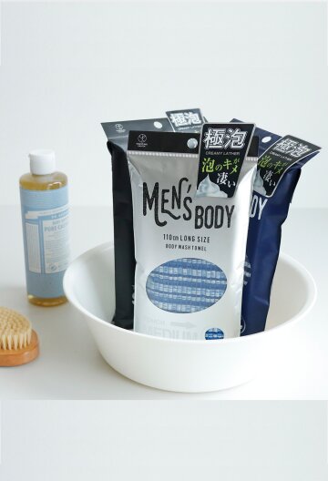 맨즈바디샤워타올 일본샤워타올 여행용샤워타올