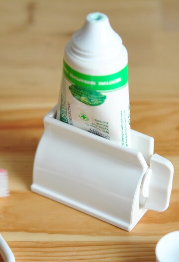 타이거크라운 화이트 에코튜브디스펜서 치약짜개