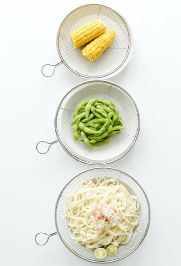 칸 스테인레스 링형 손잡이 쟁반 채반