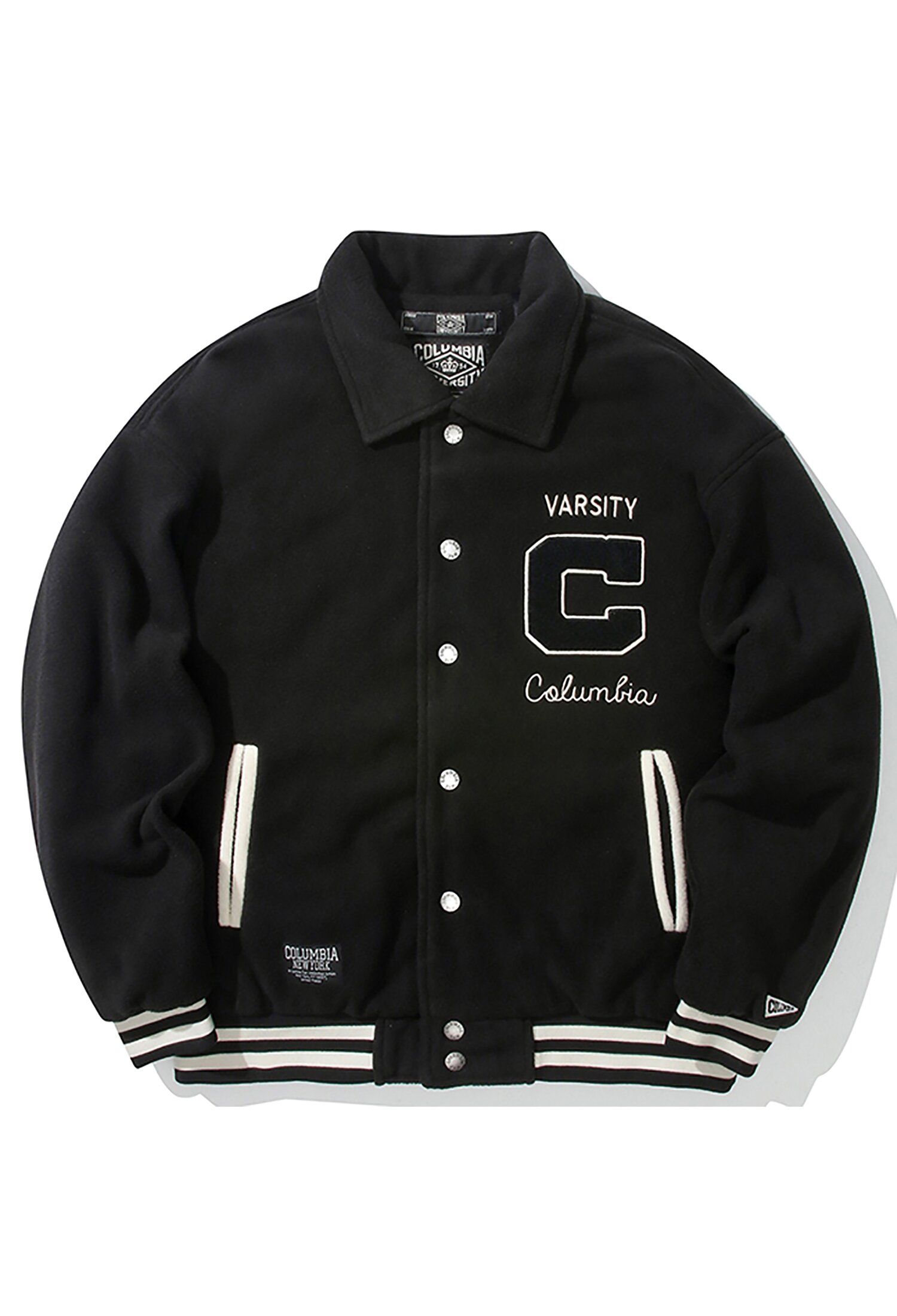 C BOUCLE LOGO VASITY MEDIUM JACKET 블랙