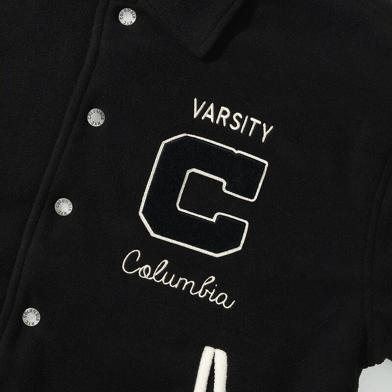 C BOUCLE LOGO VASITY MEDIUM JACKET 블랙