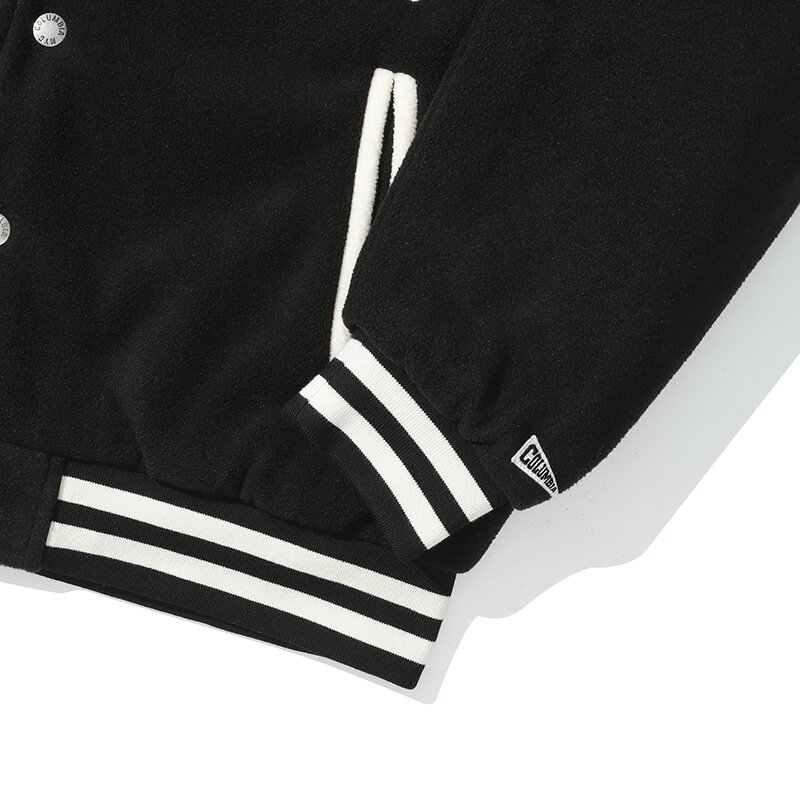 C BOUCLE LOGO VASITY MEDIUM JACKET 블랙