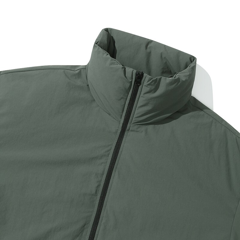 3M THINSULATE™ CU CLASSIC LOGO LONG JACKET 그레이시카키
