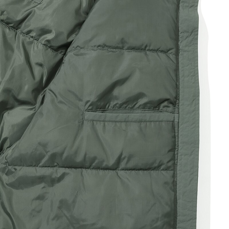 3M THINSULATE™ CU CLASSIC LOGO LONG JACKET 그레이시카키