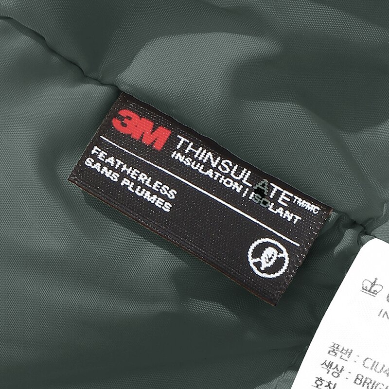 3M THINSULATE™ CU CLASSIC LOGO LONG JACKET 그레이시카키