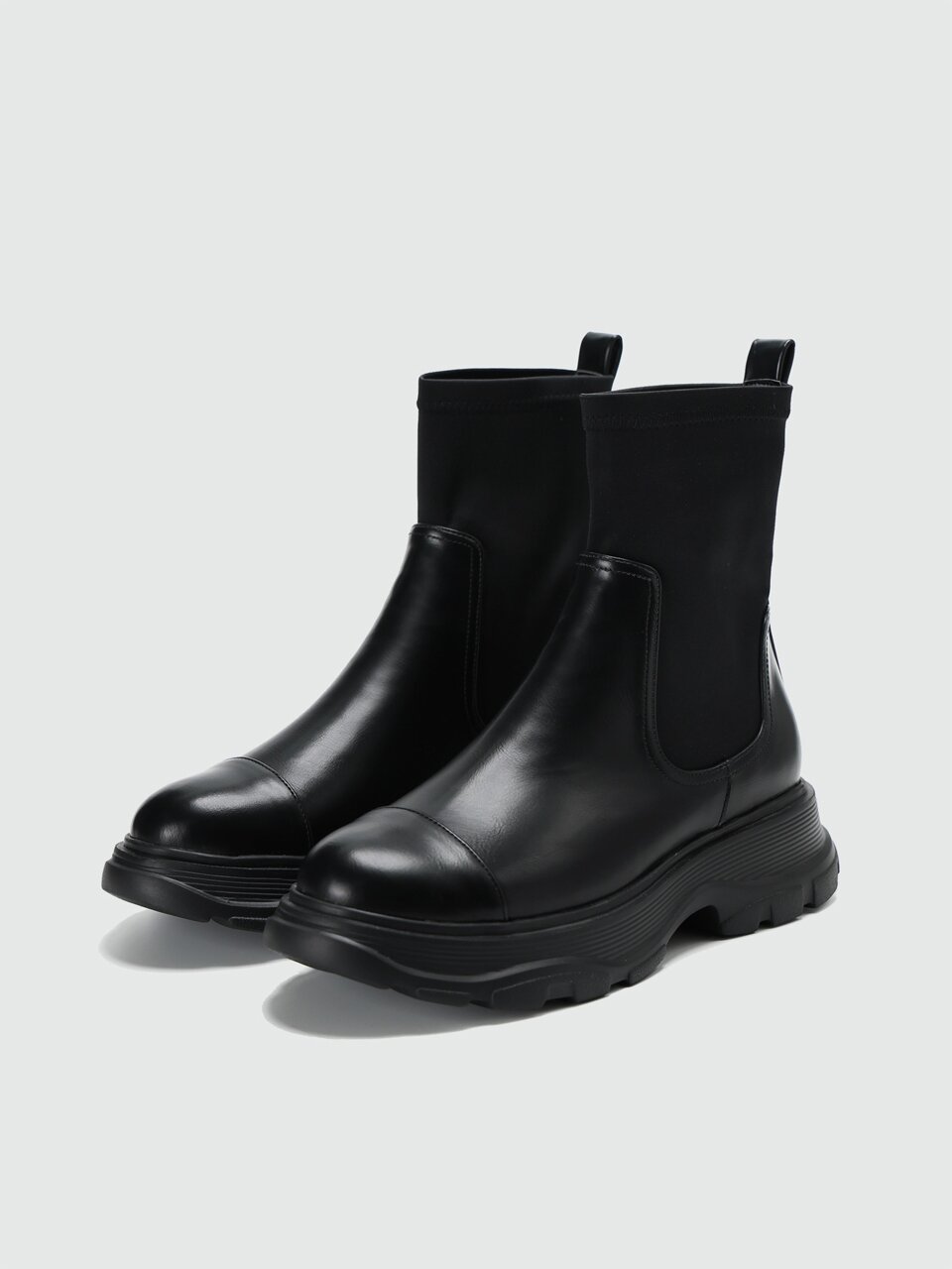 스티유 청키 플랫폼 첼시부츠 S23W115BK_black
