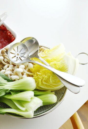 스테인레스 미니 서빙국자 2종