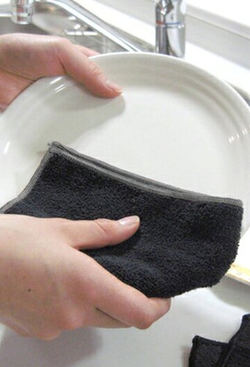 비스트로 선생의 블랙 초극세사 만능 행주 2p세트