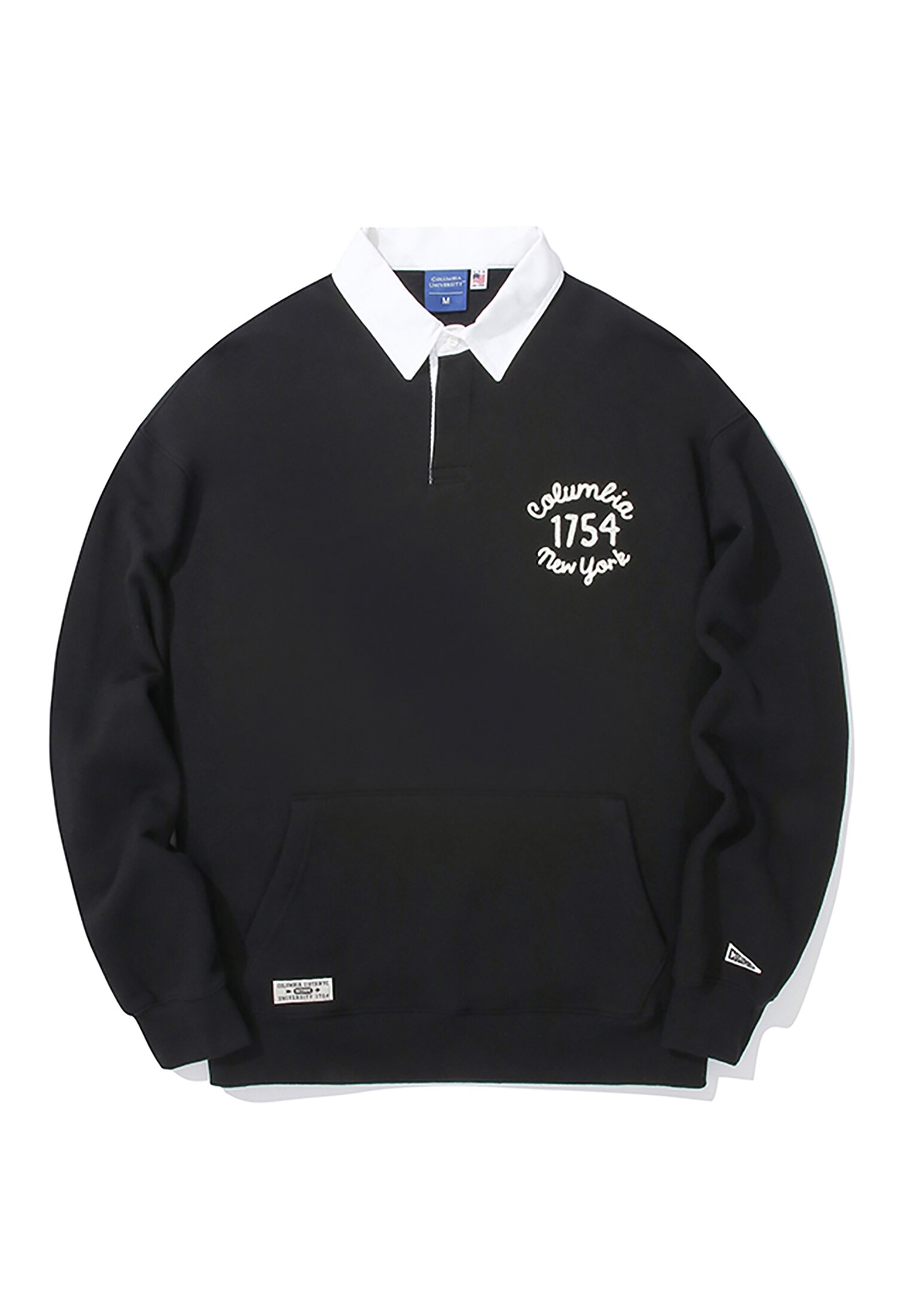 1754 CLASSIC LOGO POCKET RUGBY SWEATSHIRTS 블랙