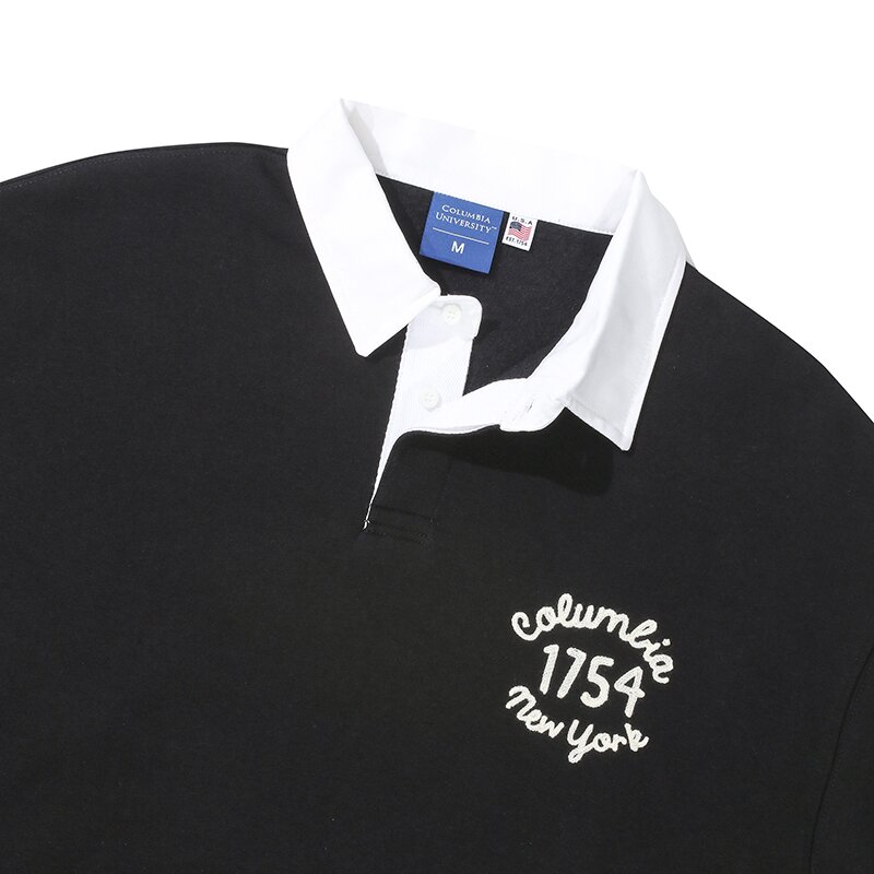 1754 CLASSIC LOGO POCKET RUGBY SWEATSHIRTS 블랙