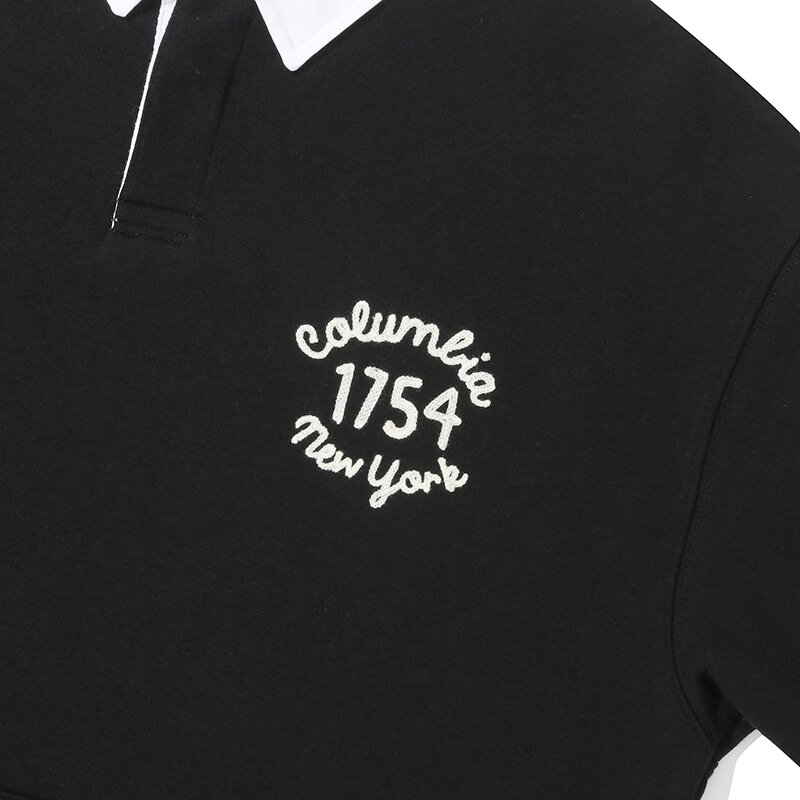 1754 CLASSIC LOGO POCKET RUGBY SWEATSHIRTS 블랙