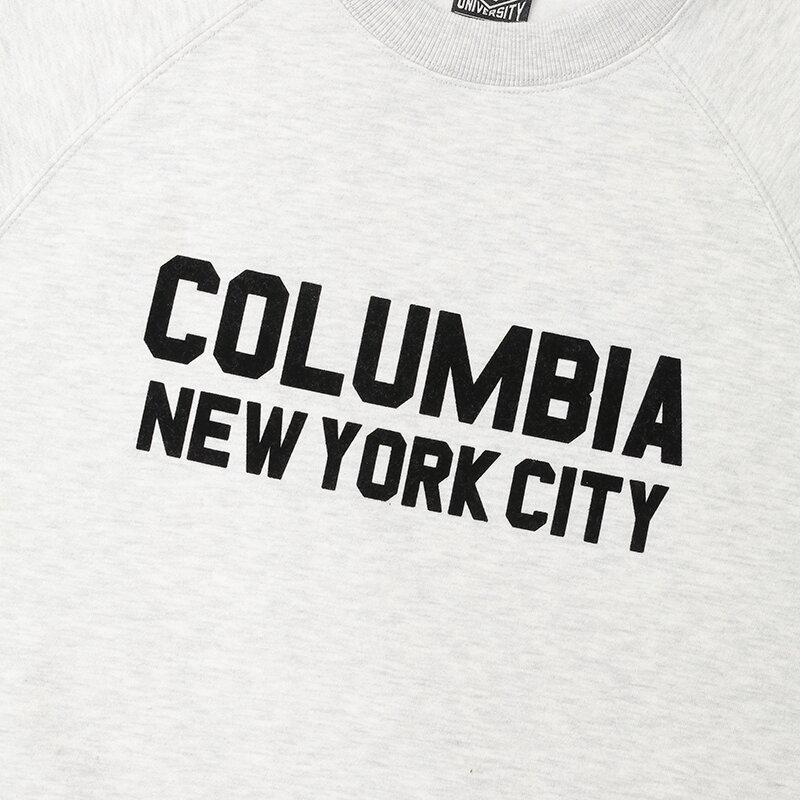 NY BLACKSERIES OVER-FIT FLEECE SWEATSHIRTS 오트밀