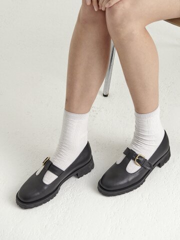 T스트랩 메리제인 워커 블랙 247BK