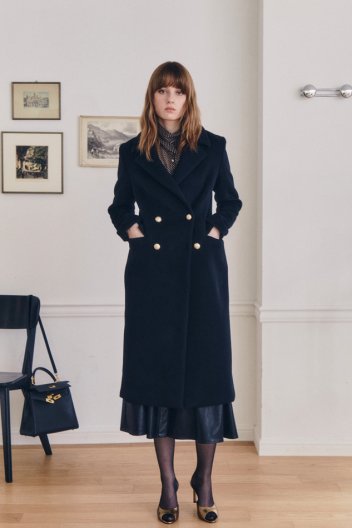 핸드메이드 테일러드 캐시미어코트