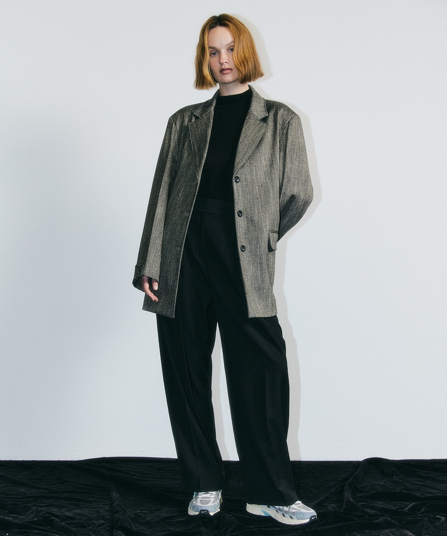 GRAVEL TAP JACKET(BLACK)