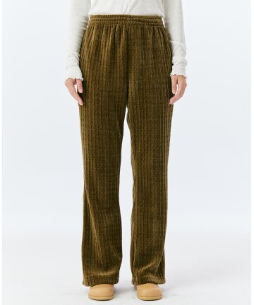 PINCH FLARE PANTS(KHAKI)