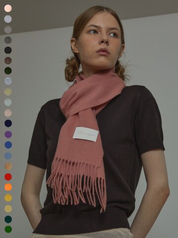 [기프트박스]_램스울 100 머플러_22컬러_남녀공용