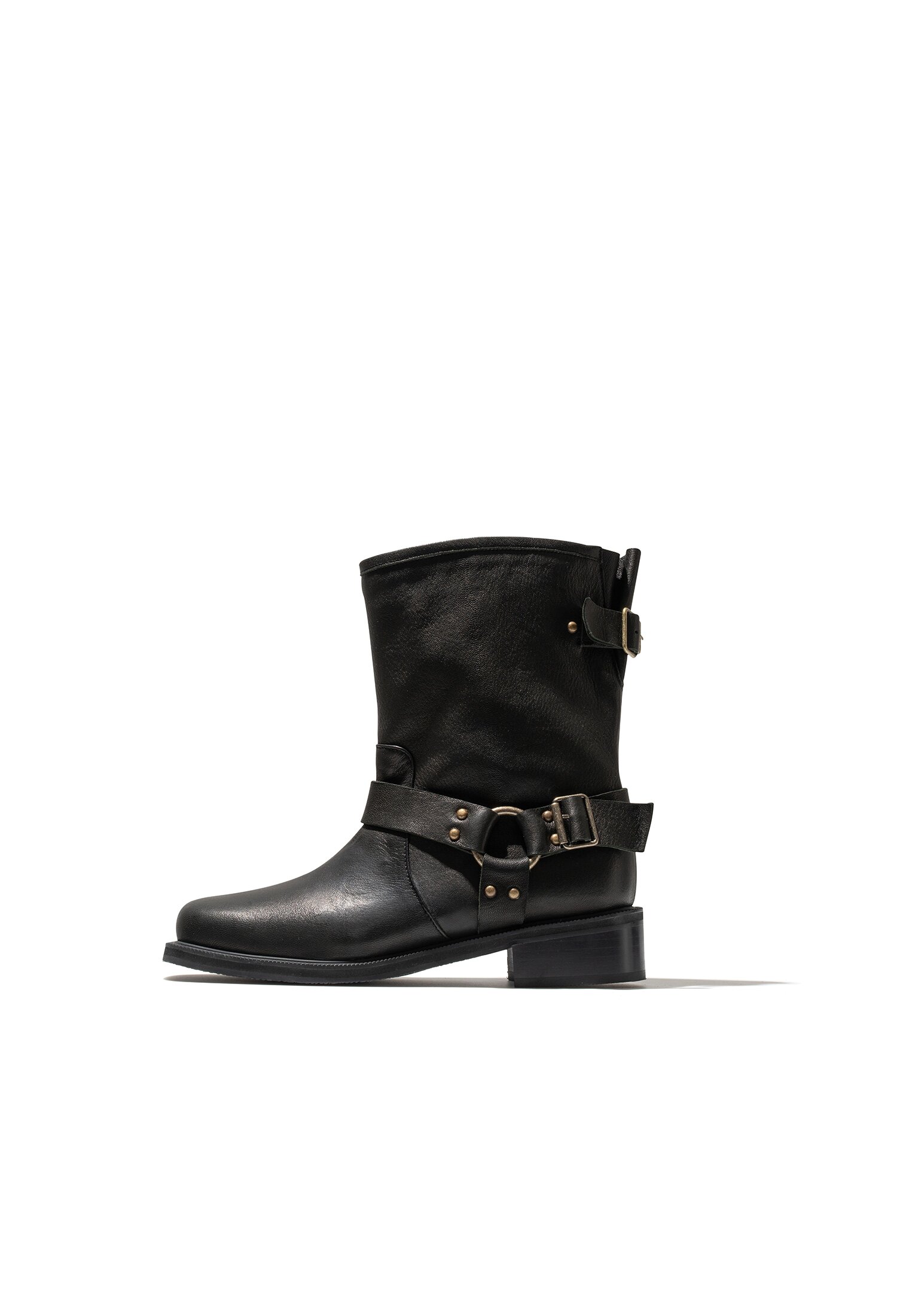 312C comfy biker boots _3cm