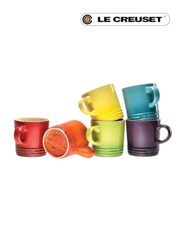 레인보우 머그 6p SET