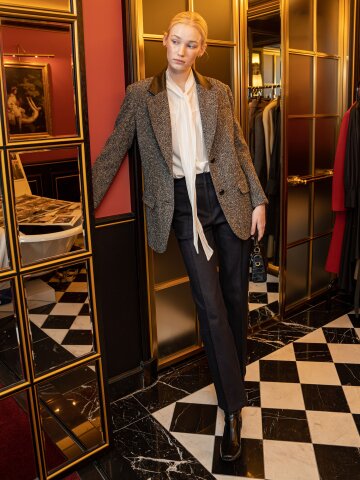 SEMI BOOT CUT GIMO DENIM _DN