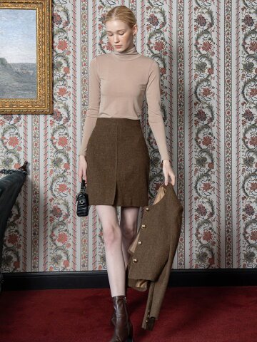 GABRIEL WOOL HERRINGBONE TWO PIECE