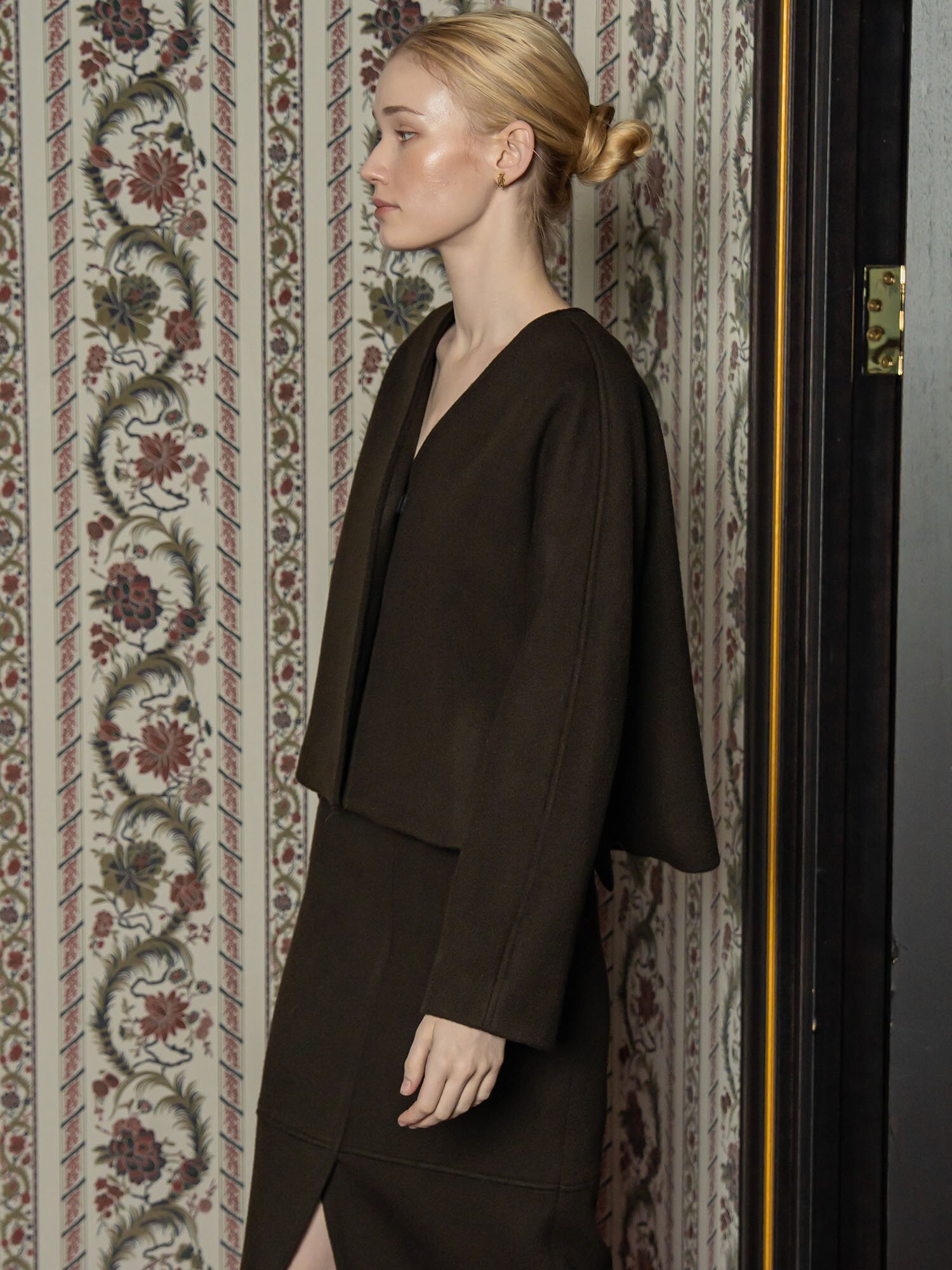CASH WOOL DORMAN JACKET KHAKI