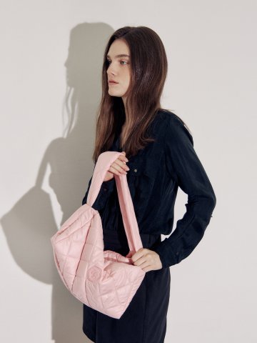 하진 패딩백 베이비핑크 HAZIN PADDING BAG babypink