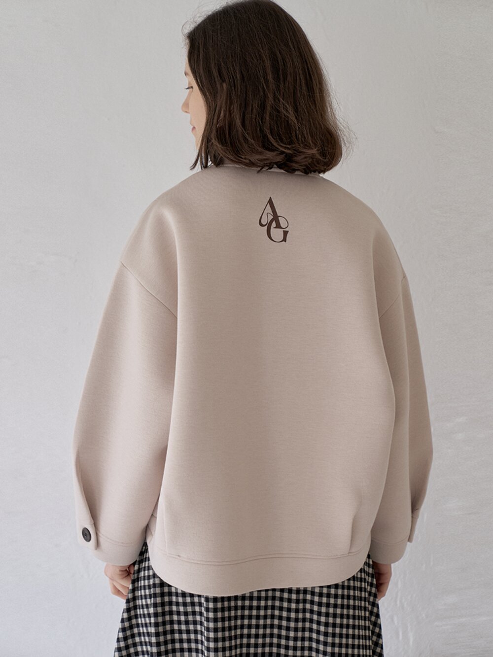 Neoplan Overfit Baseball Jumper - BEIGE