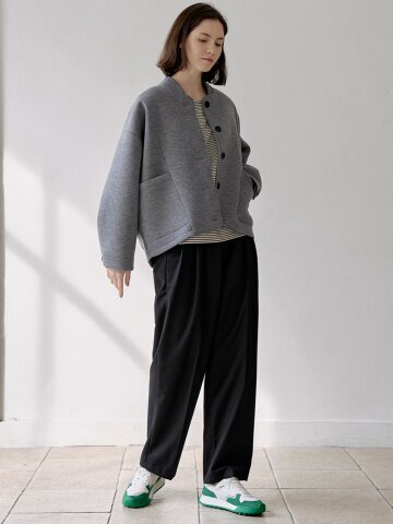 Neoplan Overfit Baseball Jumper - GREY