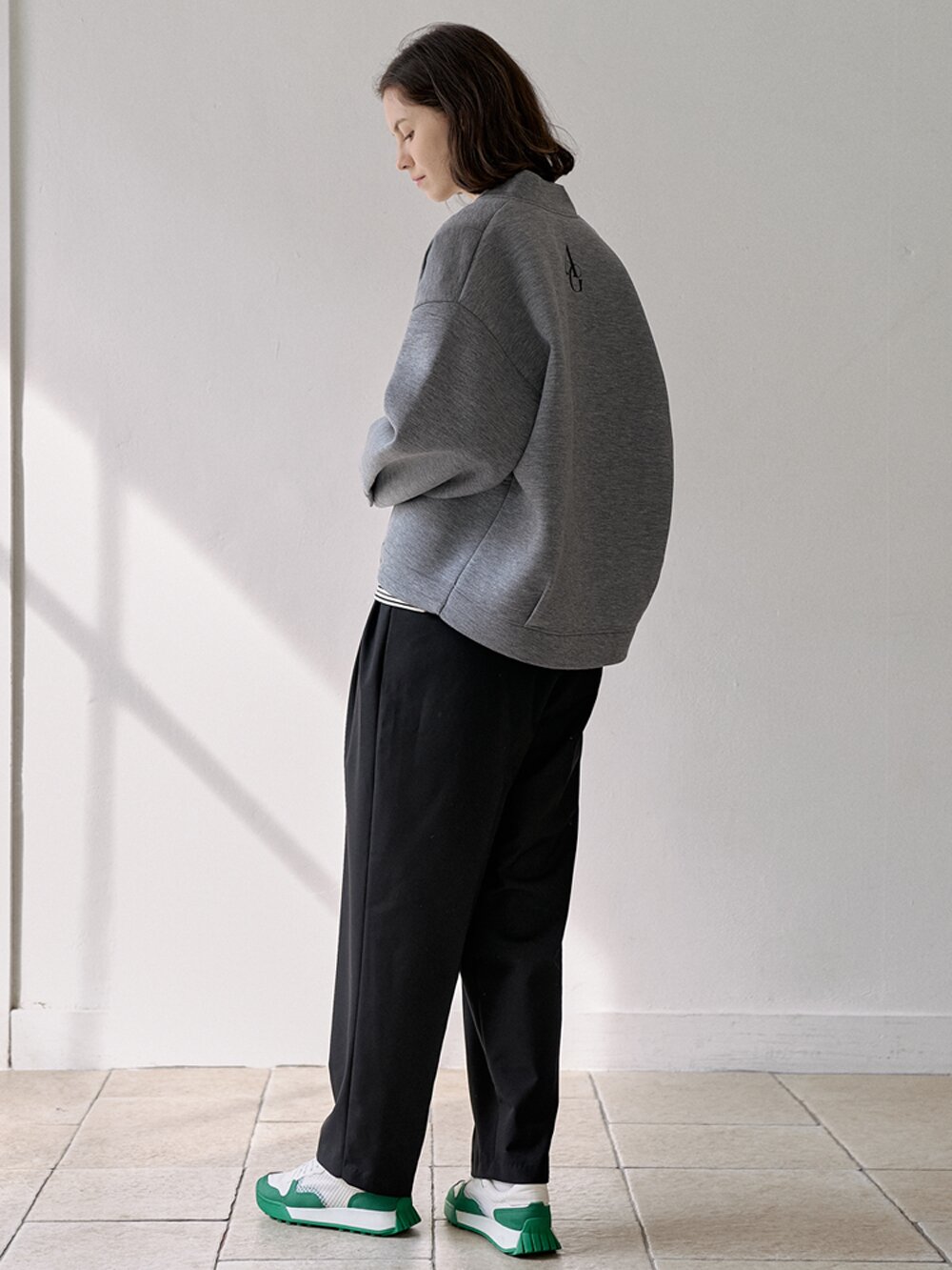 Neoplan Overfit Baseball Jumper - GREY