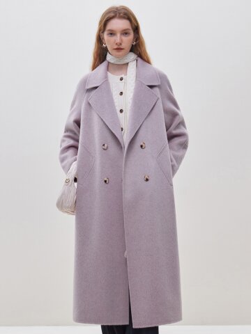 WD_Loose raglan woolen coat_PURPLE