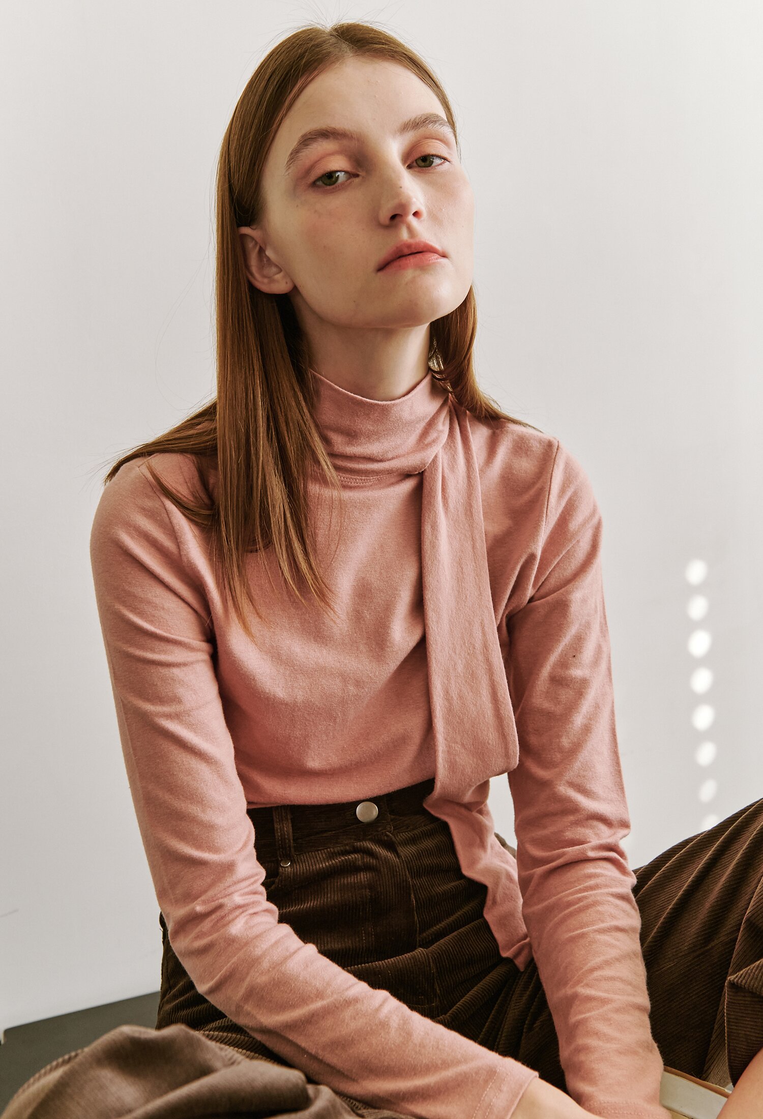 Pola Tie T-Shirts - Pink