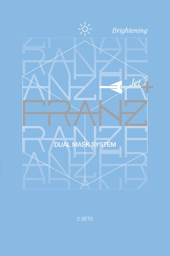 프란츠 제트 플러스 브라이트닝 듀얼 마스크 (2SET)