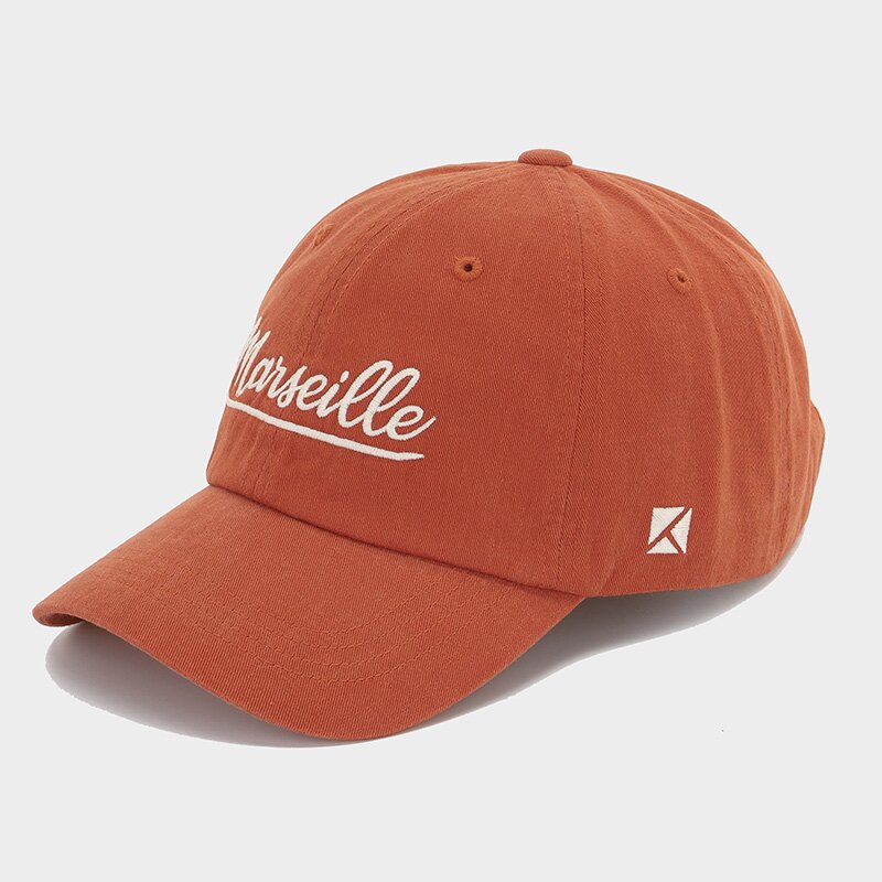 VINTAGE TAIL PEACH WASHING CAP D.ORANGE