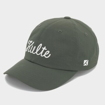 SCRIPT NYLON CAP KHAKI