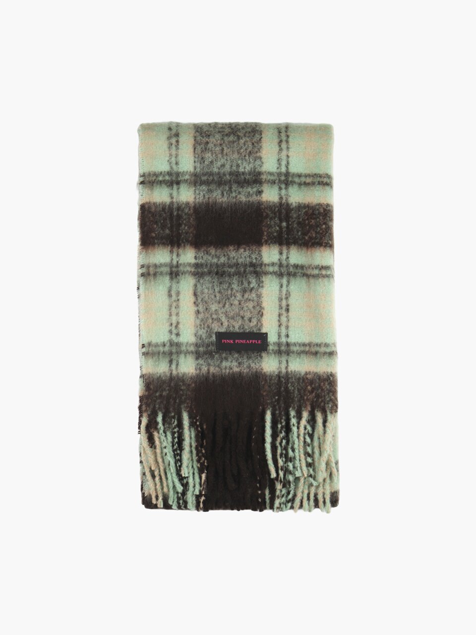 HAIRY CHECK MUFFLER_MINT