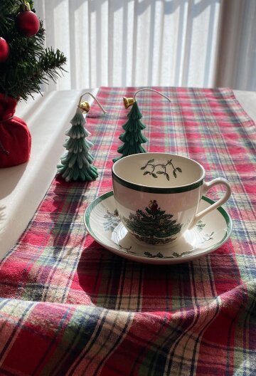 뉴욕체크 크리스마스 테이블 러너 3size