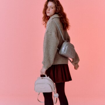 MUMU CLASSIC BACKPACK CREAM BEIGE