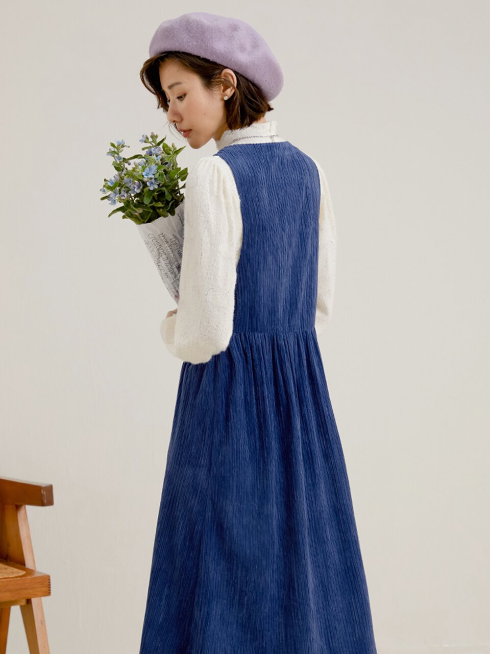 LS_Galaxy aurora corduroy dress