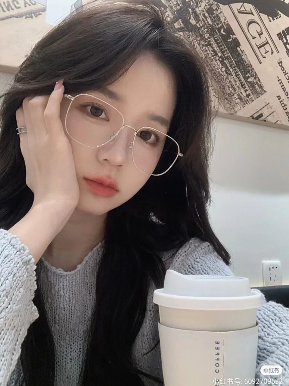 네오레트로 F8038 오블릭 메탈안경 실버 SILVER